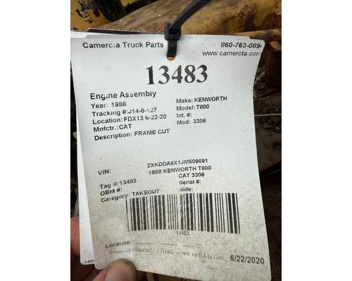 CAT 3306 Engine Assembly
