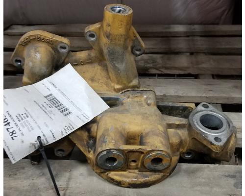 Cat C15 Single Turbo Oil Filter Housing Oem 153 6680 In