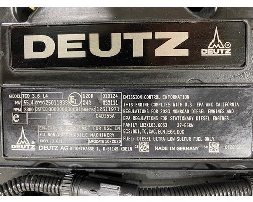 DEUTZ TCD3.6L4 Engine