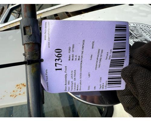FORD CF7000 Door Assembly, Front