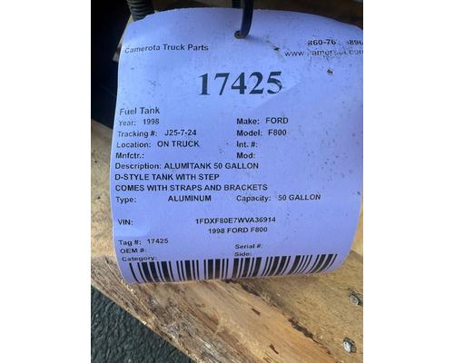 FORD F800 Fuel Tank