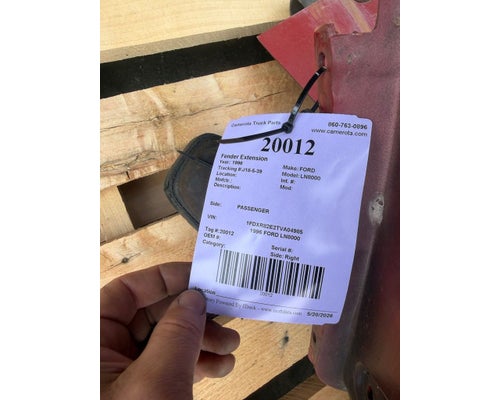 FORD LN8000 Fender Extension