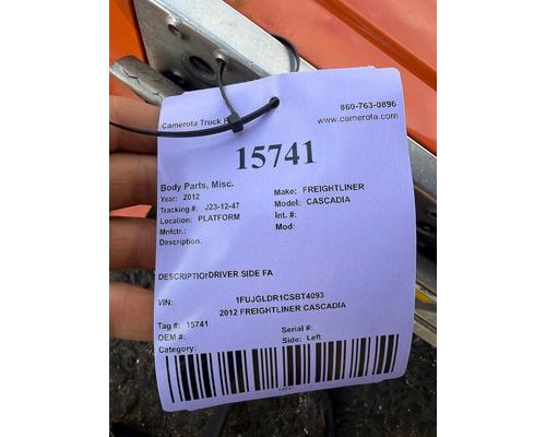 FREIGHTLINER CASCADIA Body Parts, Misc.