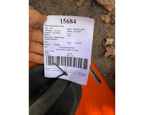 FREIGHTLINER CASCADIA Door Assembly, Front
