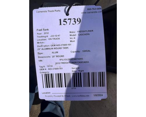 FREIGHTLINER CASCADIA Fuel Tank