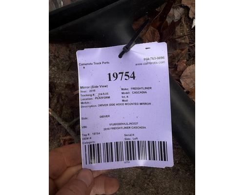 FREIGHTLINER CASCADIA Mirror (Side View)