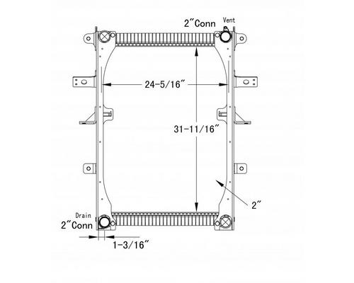 RADIATOR OEM QUALITY AIA2332