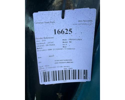 FREIGHTLINER M2 Fender Extension