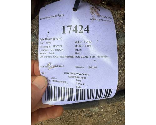 Ford F800 Axle Beam (Front)