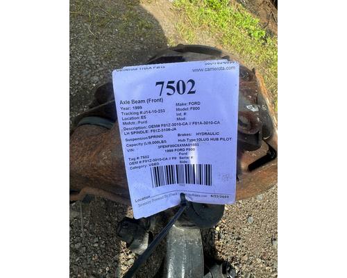 Ford F800 Axle Beam (Front)