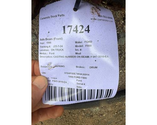 Ford F800 Axle Housing (Rear)