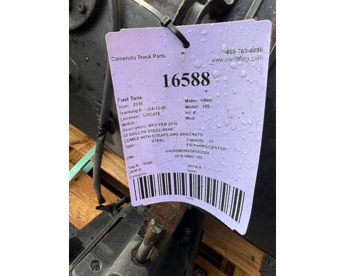 HINO 195 Fuel Tank
