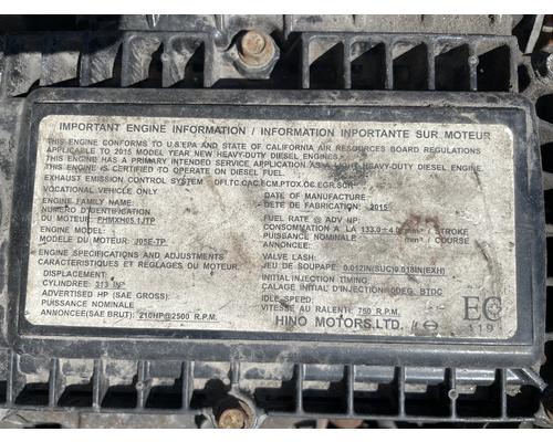 Hino J05E-TP Engine Assembly