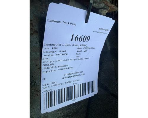 INTERNATIONAL 4300 Cooling Assy. (Rad., Cond., ATAAC)