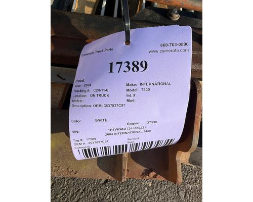 INTERNATIONAL 7400 Hood