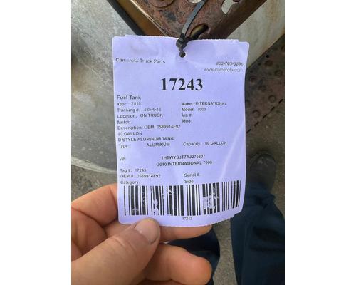 INTERNATIONAL 7600 Fuel Tank