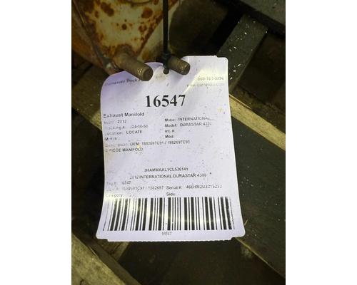 INTERNATIONAL DURASTAR 4300 Exhaust Manifold