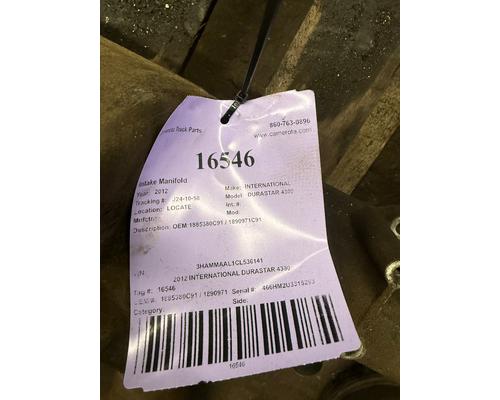 INTERNATIONAL DURASTAR 4300 Intake Manifold