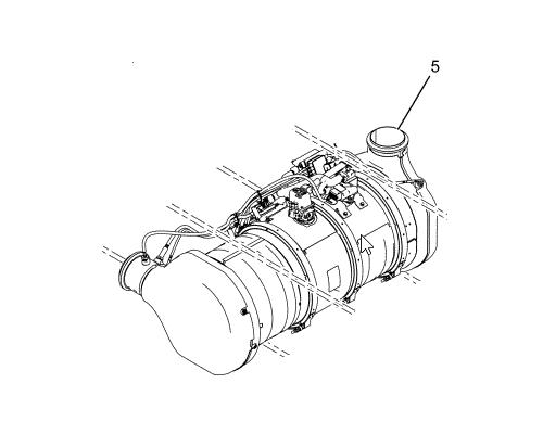 INTERNATIONAL LT625 DPF (Diesel Particulate Filter)