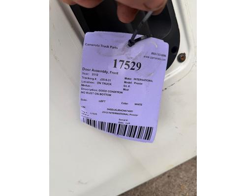 INTERNATIONAL Prostar Door Assembly, Front