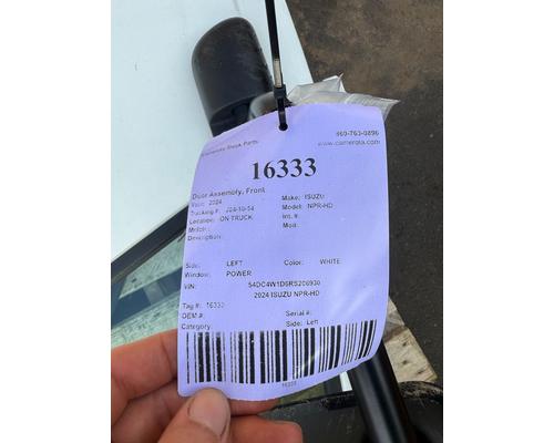 ISUZU NPR-HD Door Assembly, Front
