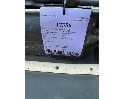 KENWORTH T800 Cooling Assy. (Rad., Cond., ATAAC)
