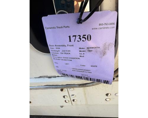 KENWORTH T800 Door Assembly, Front
