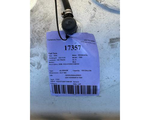 KENWORTH T800 Fuel Tank