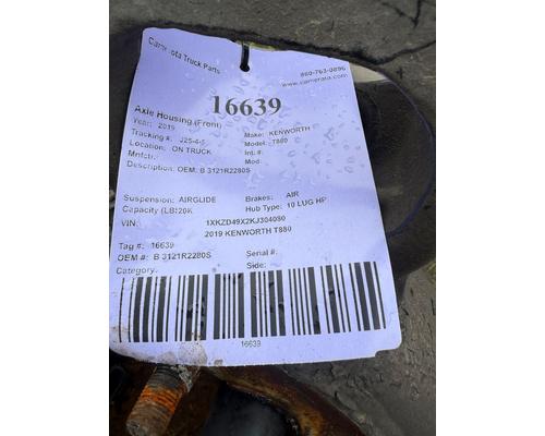 KENWORTH T880 Axle Housing (Front)
