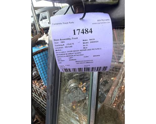 MACK DM685SX Door Assembly, Front
