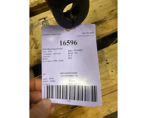 PETERBILT 320 Axle Housing (Front)