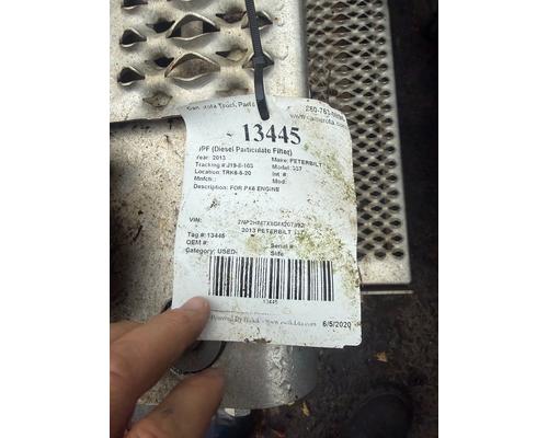 PETERBILT 337 DPF (Diesel Particulate Filter)