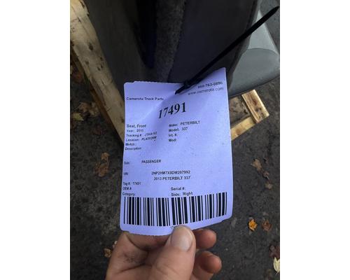 PETERBILT 337 Seat, Front