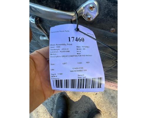 PETERBILT 359 Door Assembly, Front