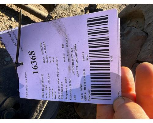 STERLING ACTERRA Axle Beam (Front)