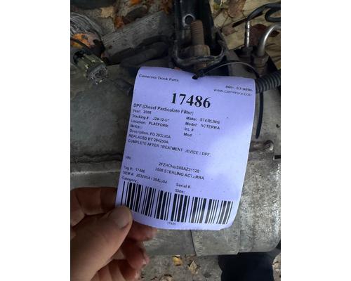 STERLING ACTERRA DPF (Diesel Particulate Filter)