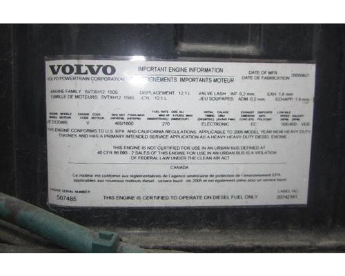 VOLVO VNL Engine Assembly
