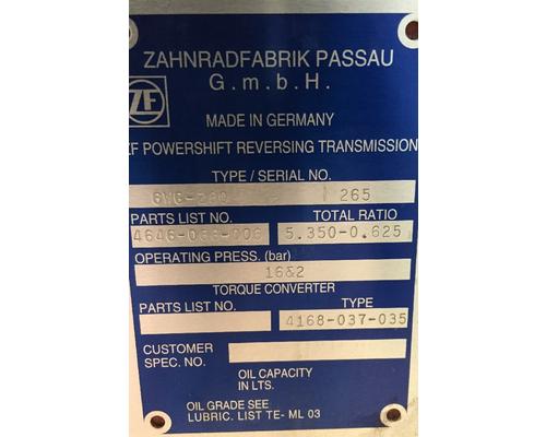 ZF 4646066006 Transmission Assembly