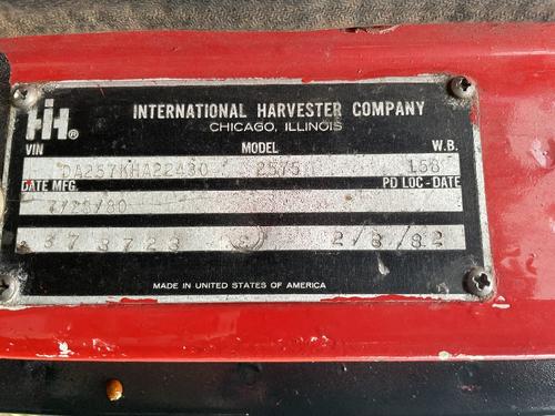 INTERNATIONAL 2575