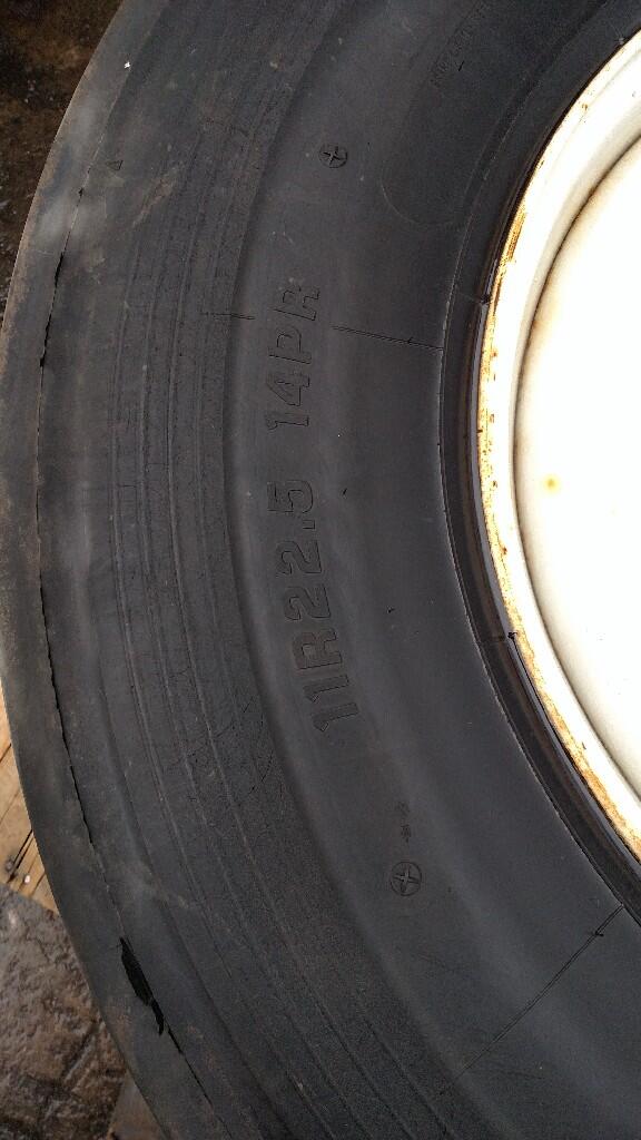 11R22.5 FIRESTONE FS561 Tire and Rim in Enfield, CT 9803