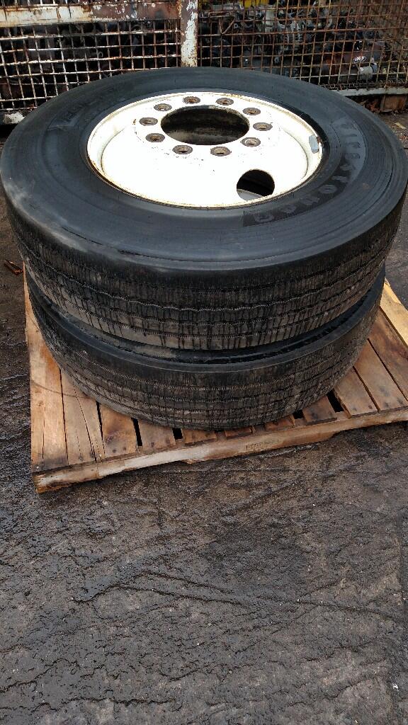 11R22.5 FIRESTONE FS561 Tire and Rim in Enfield, CT 9803
