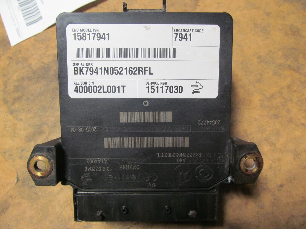 ALLISON/MOTOROLA 15817941 Electronic Engine Control Module OEM