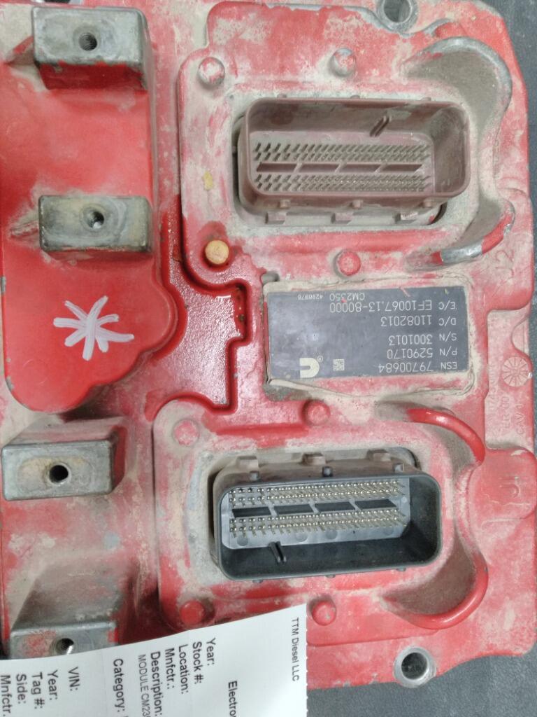 CUMMINS ISX15 Electronic Engine Control Module OEM 5290170 in HOUSTON