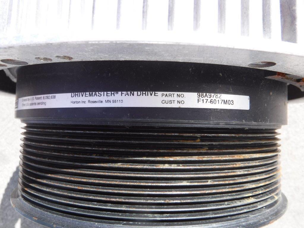 CUMMINS ISX15 FAN CLUTCH/HUB ASSEMBLY OEM 99A9782, F176017M03 in