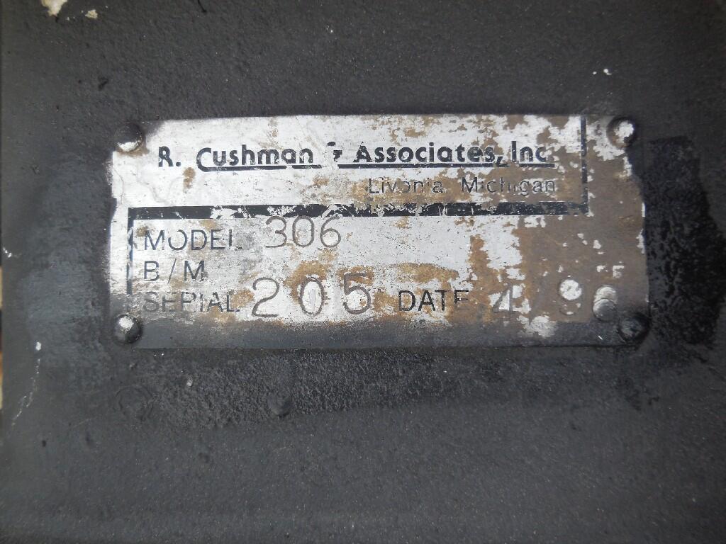 CUSHMAN 306 Transfer Case Assembly in Westland, MI 94705