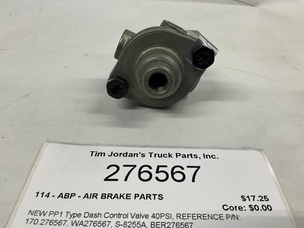 DASH VALVE 276567 Miscellaneous Parts OEM# 276567 in