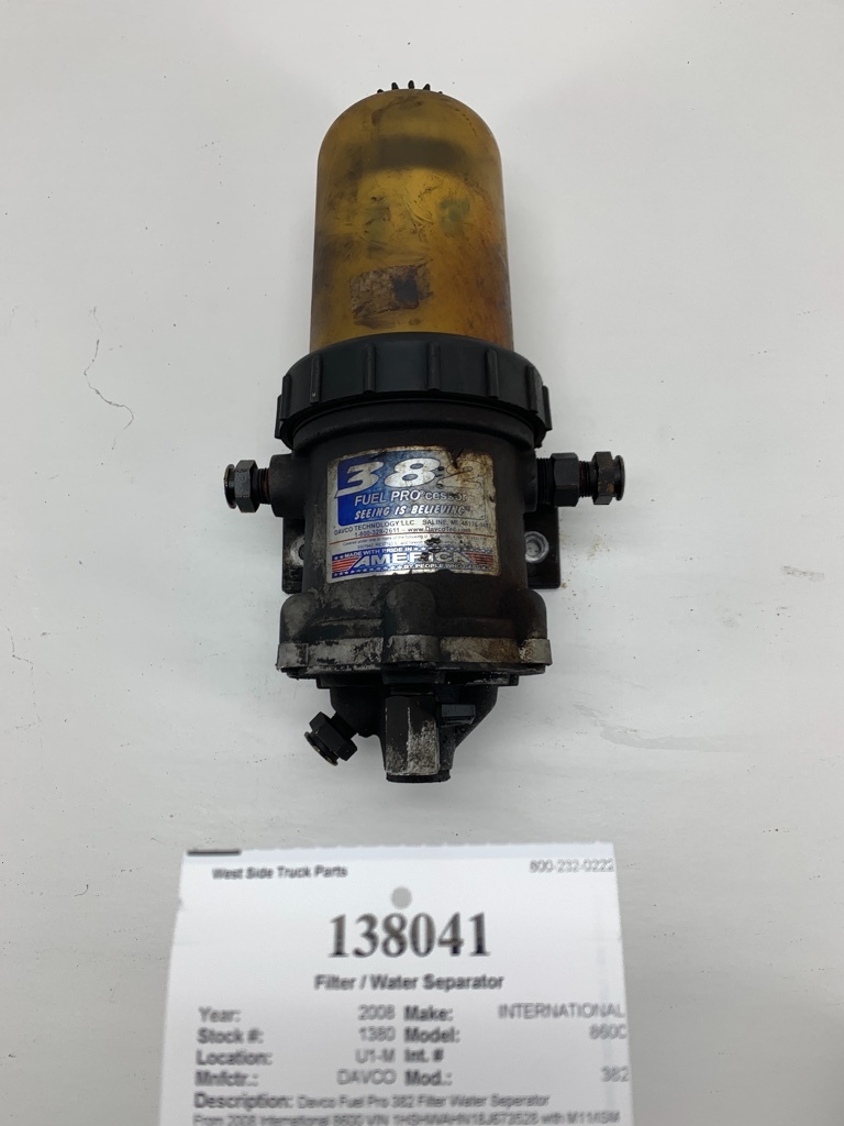 DAVCO 382 Filter / Water Separator in OWENSBORO, KY #138041