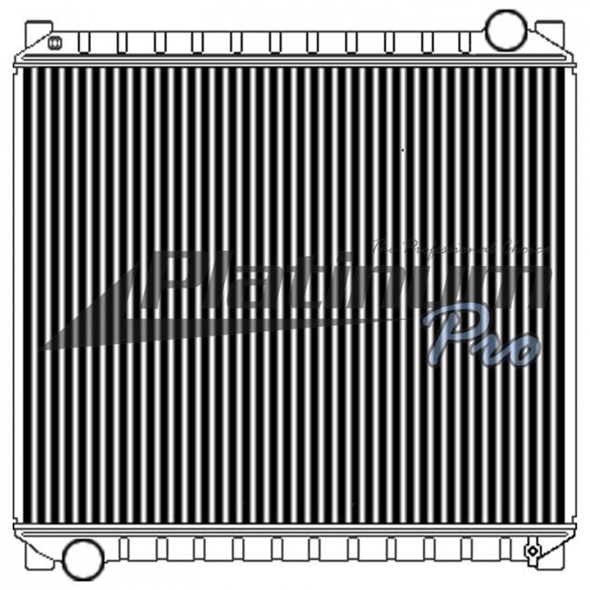 FORD F700 RADIATOR ASSEMBLY OEM 1A16282 in Jackson, MS KEY HDC010084