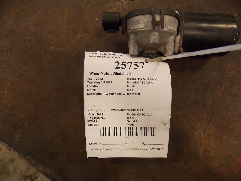 FREIGHTLINER CASCADIA Wiper Motor, Windshield OEM TRI F91498 288 in