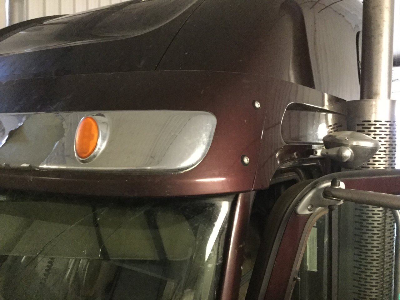 freightliner coronado drop visor